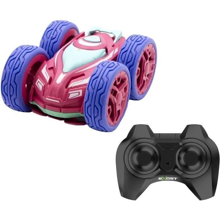 Auto telecomandata - EXOST - 360 Mini Flip Amazon 1:34 - 8 km/h - 10 cm - rosa - 5 anni