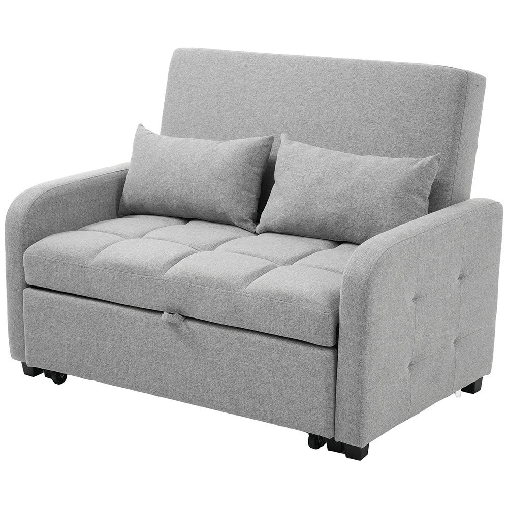 Divano letto pieghevole 180x127cm - Xylo - schienale regolabile, compatto
