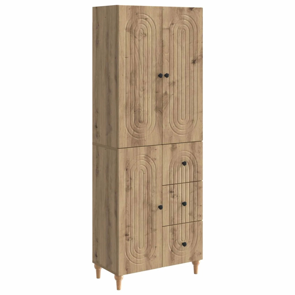 Set di armadi 2 pcs 66 x 34,5 x 90 cm Legno ingegnerizzato 3416483