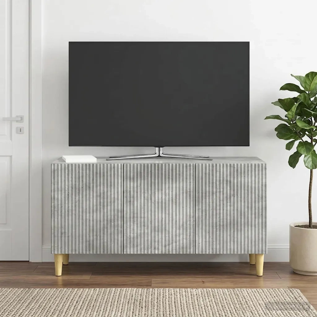 Mobile TV Grigio Cemento 99 x 34,5 x 50 cm Legno ingegnerizzato 894718