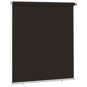 Tenda a Rullo per Esterni 200x230 cm Marrone HDPE 312985