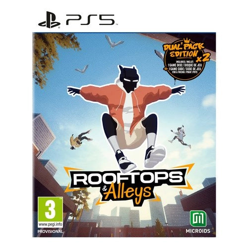Videogioco microids 1186323 playstation 5 rooftop & alleys the parkour