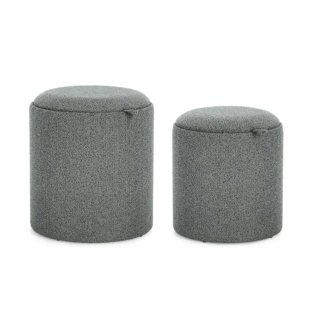 Set di 4 Sedie in Intreccio Kubu Naturale con Base in Acciaio - TATIANA