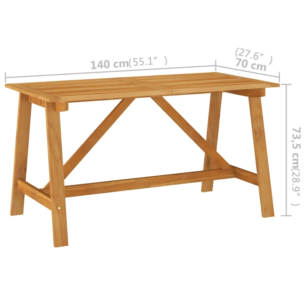 Set Mobili da Pranzo per Giardino 5 pz Grigio cod mxl 43050