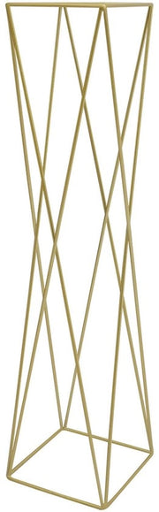 Stand per fiori - Decorazione di matrimonio - Accessori decorativi - Supporto per piante - Interno - 65CM - Oro