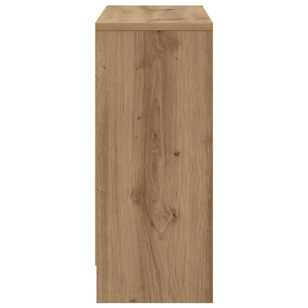 Credenza con cassetto Rovere artigianale 73,5 x 22,5 x 53,5 cm