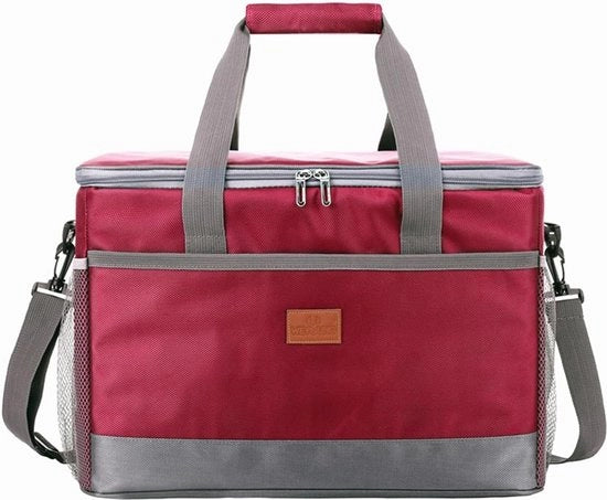 tas a termos con chiusura opaca, 36 litri, con cinturino regolabile, grande capacità, per viaggi in esterno, spiaggia, campeggio, escursioni, picnic