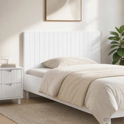 Testiera da Muro ZWOLLE Bianco Legno ingegnerizzato 896525