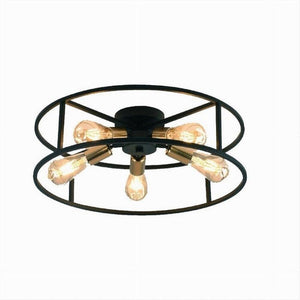 Paralume Industriale in Metallo Vintage Lampade a Soffitto Per Cucina