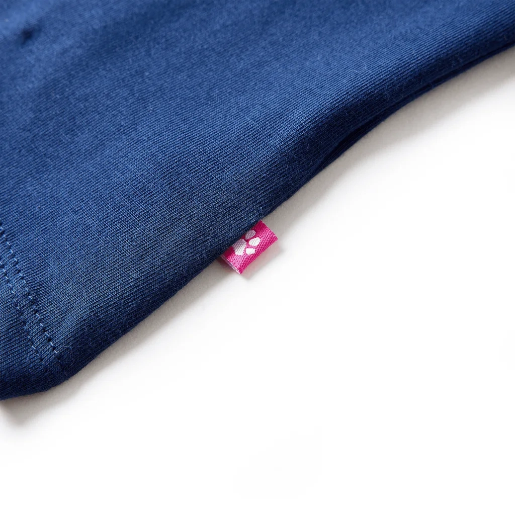 Maglietta per Bambini Maniche Lunghe Blu Marino 92 13639