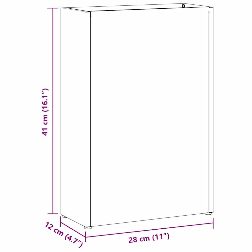 Supporto per Ombrellone Antracite 28 x 12 x 41 cm Acciaio CFW9099480