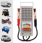 Testatore di Batteria Auto con Carica 12V - Scatola in Alluminio - Batterie Ricaricabili con Porta USB.