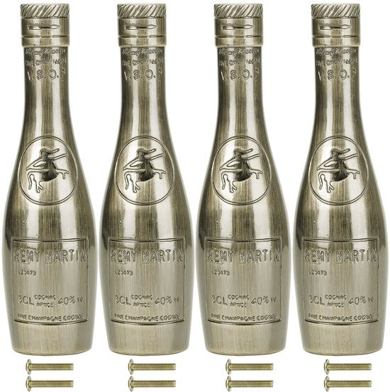 Maniglia per cassetti a forma di bottiglia di vino - Maniglie per cassetti a forma di bottiglia di vino - Dimensioni: 105x27x25mm