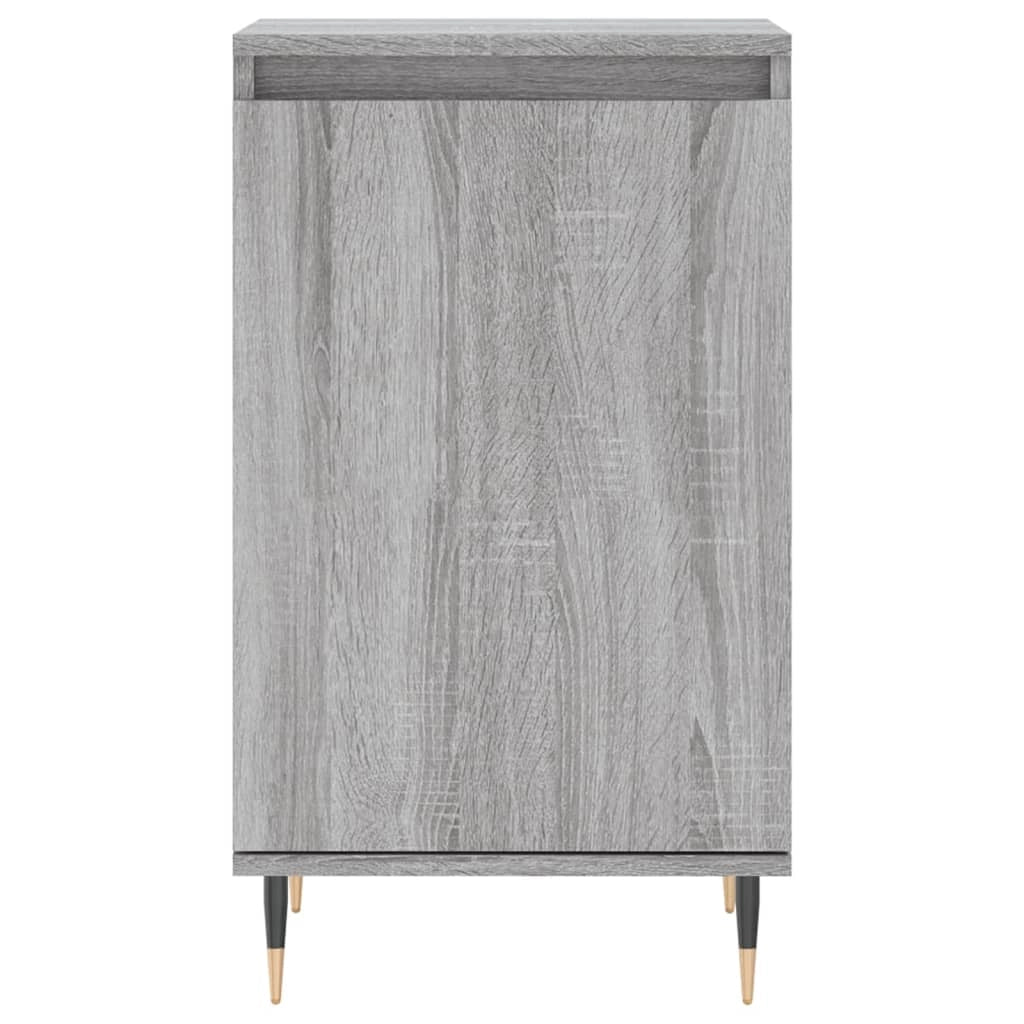 Buffet credenza cassettiera armadio mobile contenitore organizer cucina soggiorno Sonoma 40 x 35 x 70 cm legno ingegnerizzato grigio 02_0036359
