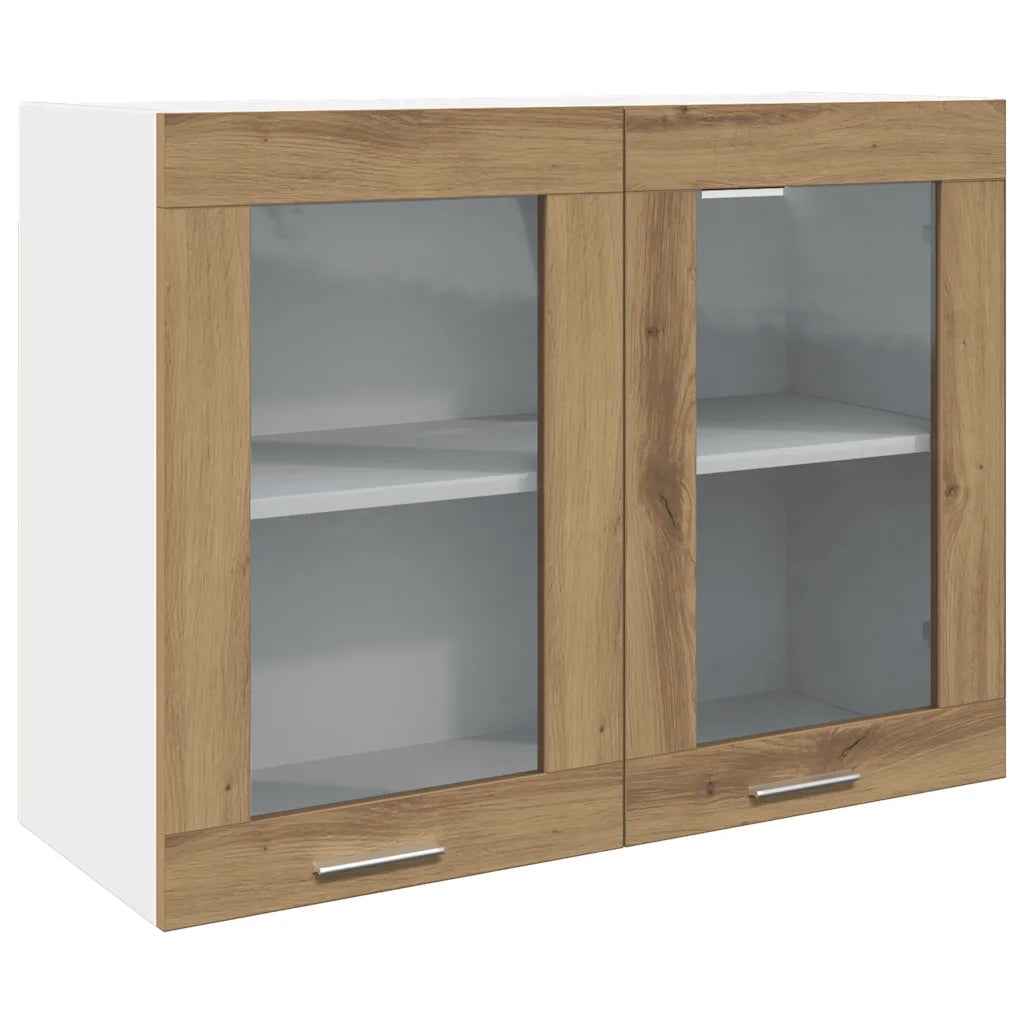 Set di Mobili da Cucina 7 pz Lyon Rovere Artigianale Truciolato 3328572
