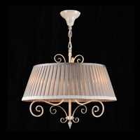Lampadario Elegant in Metallo Felicita Beige