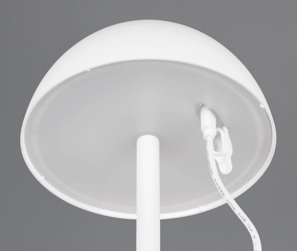 Lampada da tavolo cordless LED 2W IP54 bianca Ricardo