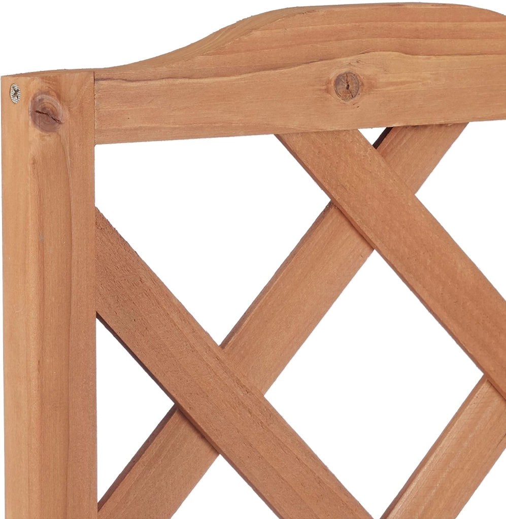 Fioriera con traliccio fioriera in legno vaso da giardino piante resistenti 13_0001317_2