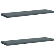 Cuscini per Panchina a 2 Pezzi VUGHT 2 pz 100% Poliestere Blu 952165