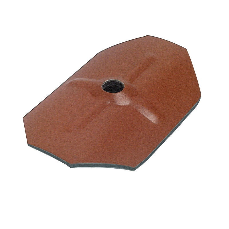 BS RONDELLA OTTAGONALE ACC 75X50 ROSSO SIE 10 PZ- CX- 5,0 bs