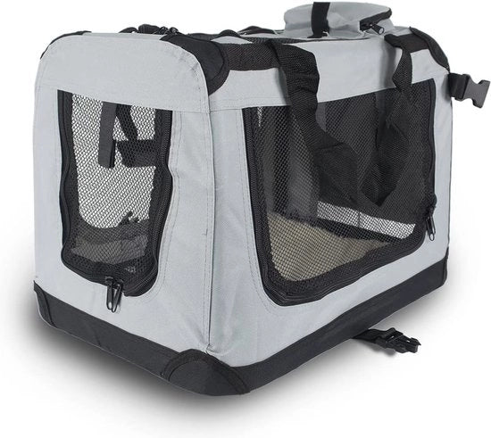 Portatile per Animali di Compagnia - Adatto per Gatti e Cani fino a 8 kg - 50x34x36 cm - Ventilazione e Design Moderno