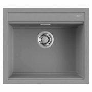 Lavello Elleci Incasso 1 vasca 57x51 Best 105 Granitek Grigio Cemento LGB10548