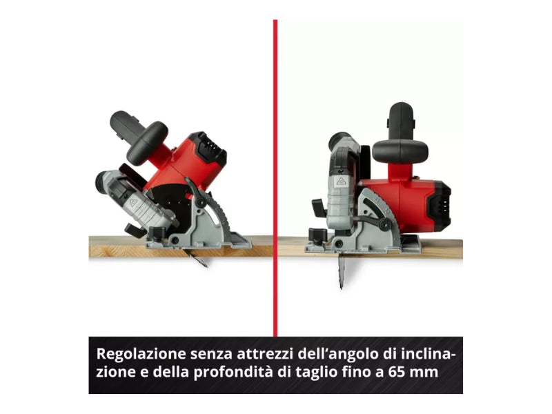Sega circolare manuale a batteria Einhell TP-CS 18/190 Li BL-Solo senza spazzole