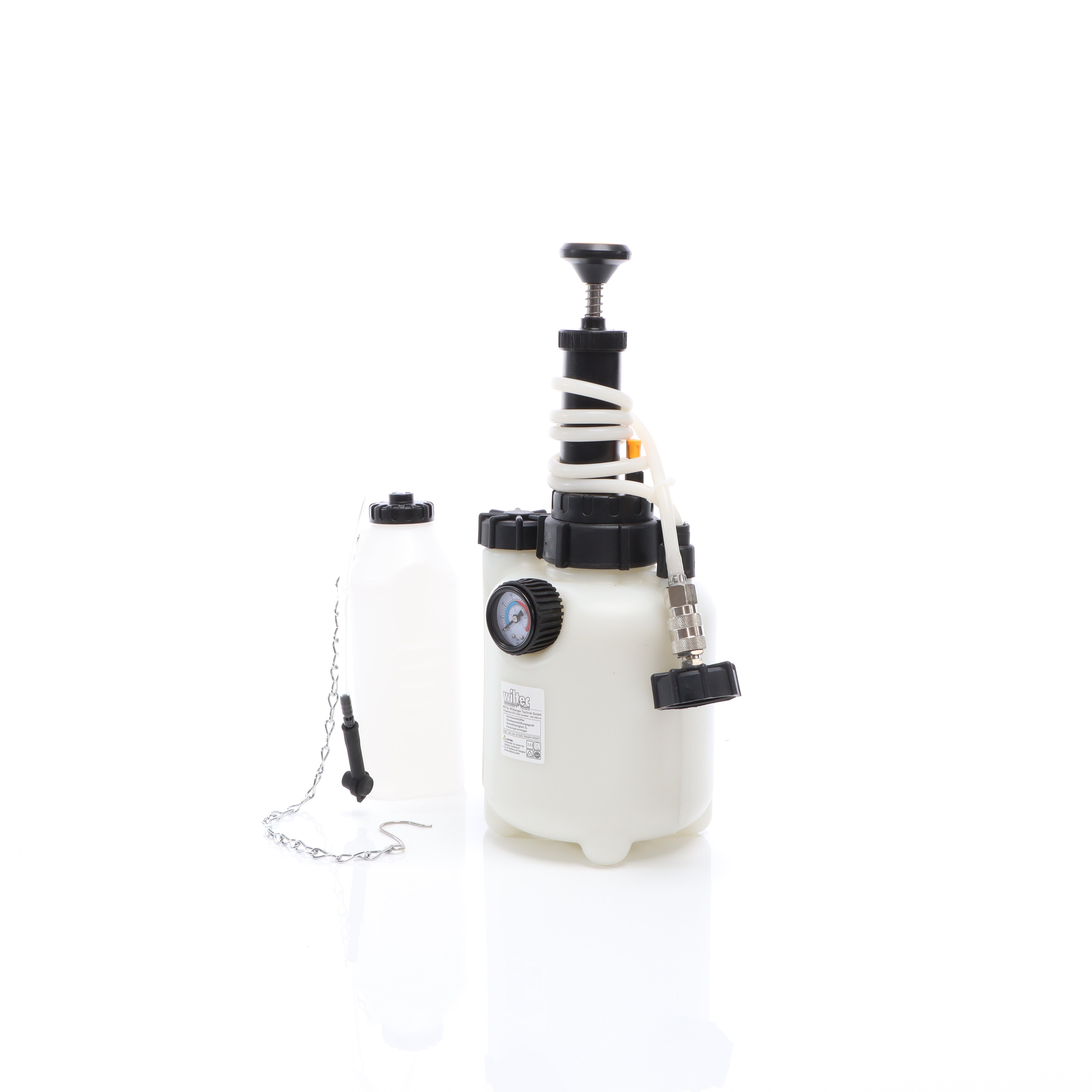 Dispositivo per spurgo freni 3l + contenitore di aspirazione da 1 litro