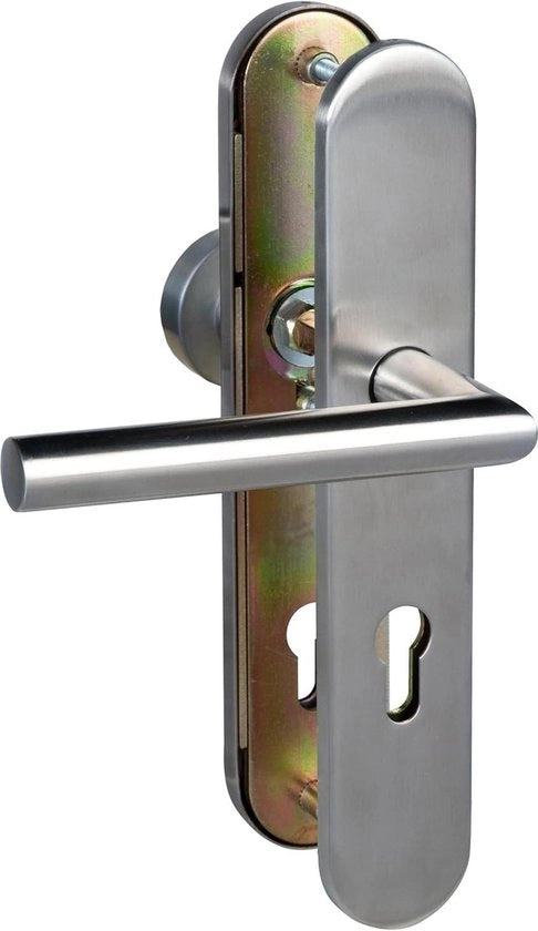 Mosca -LS rottura di sicurezza in acciaio inossidabile con maniglia/schiuma PZ per porte interne 92 mm accessori di chiusura porta maniglia di chiusura accessori di chiusura nuova - alta qualità