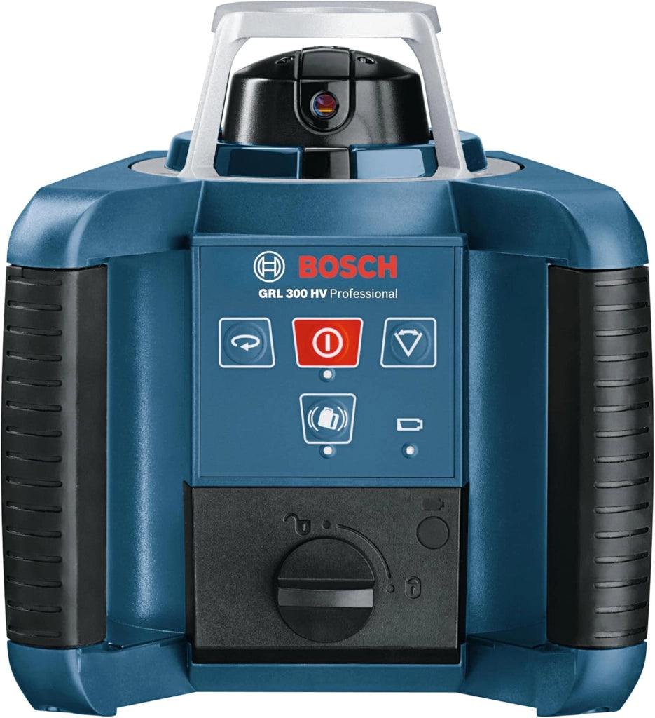 Bosch Professional Livella Laser Rotante GRL 300 HV (Laser Rosso, Ricevitore Laser LR 1, Raggio D'Azione: Fino A 300 m (Diametro), In Valigetta)