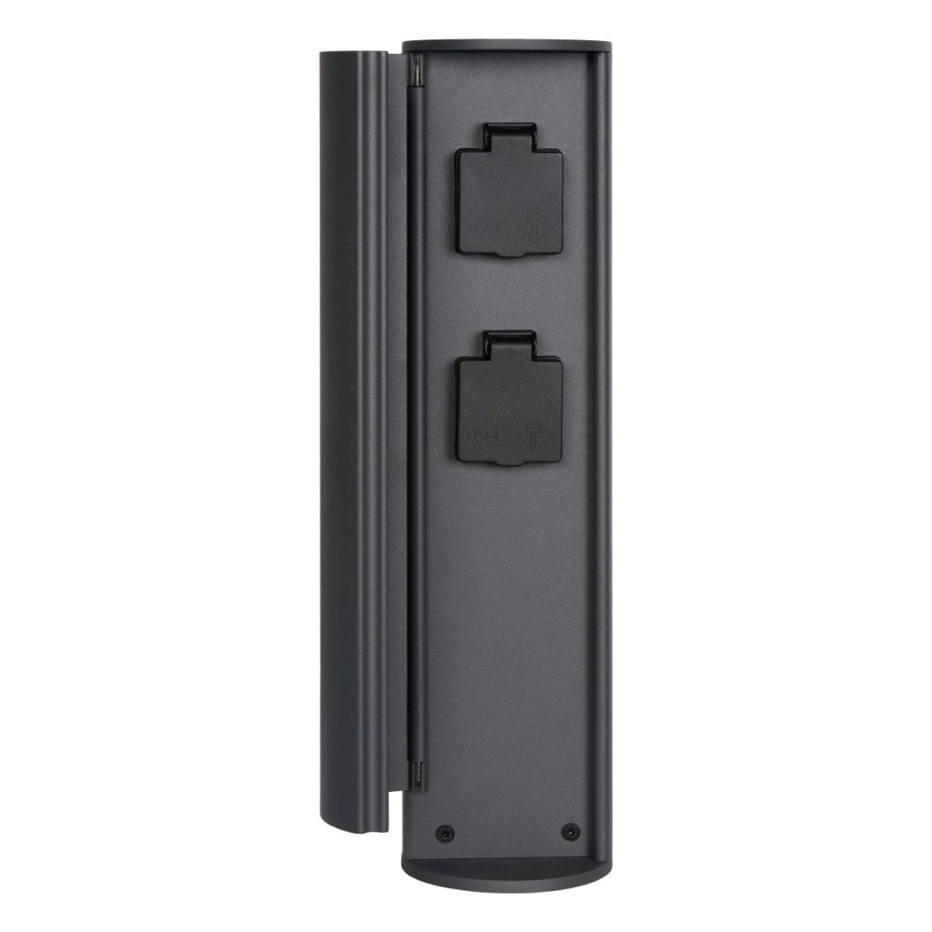 Paletto presa da giardino IP44 2x230V Lucide 27849