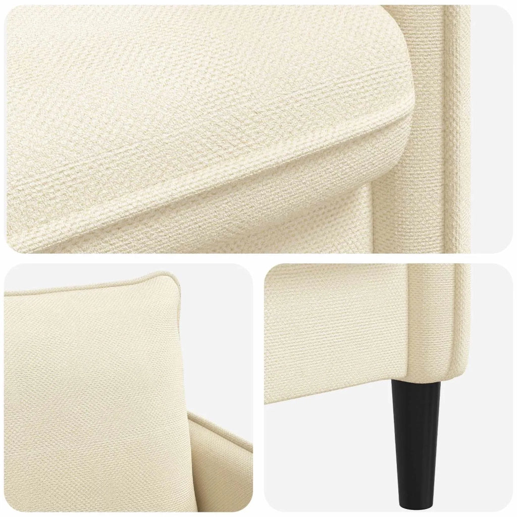 Poltrona XXL Crema Velluto 42043555