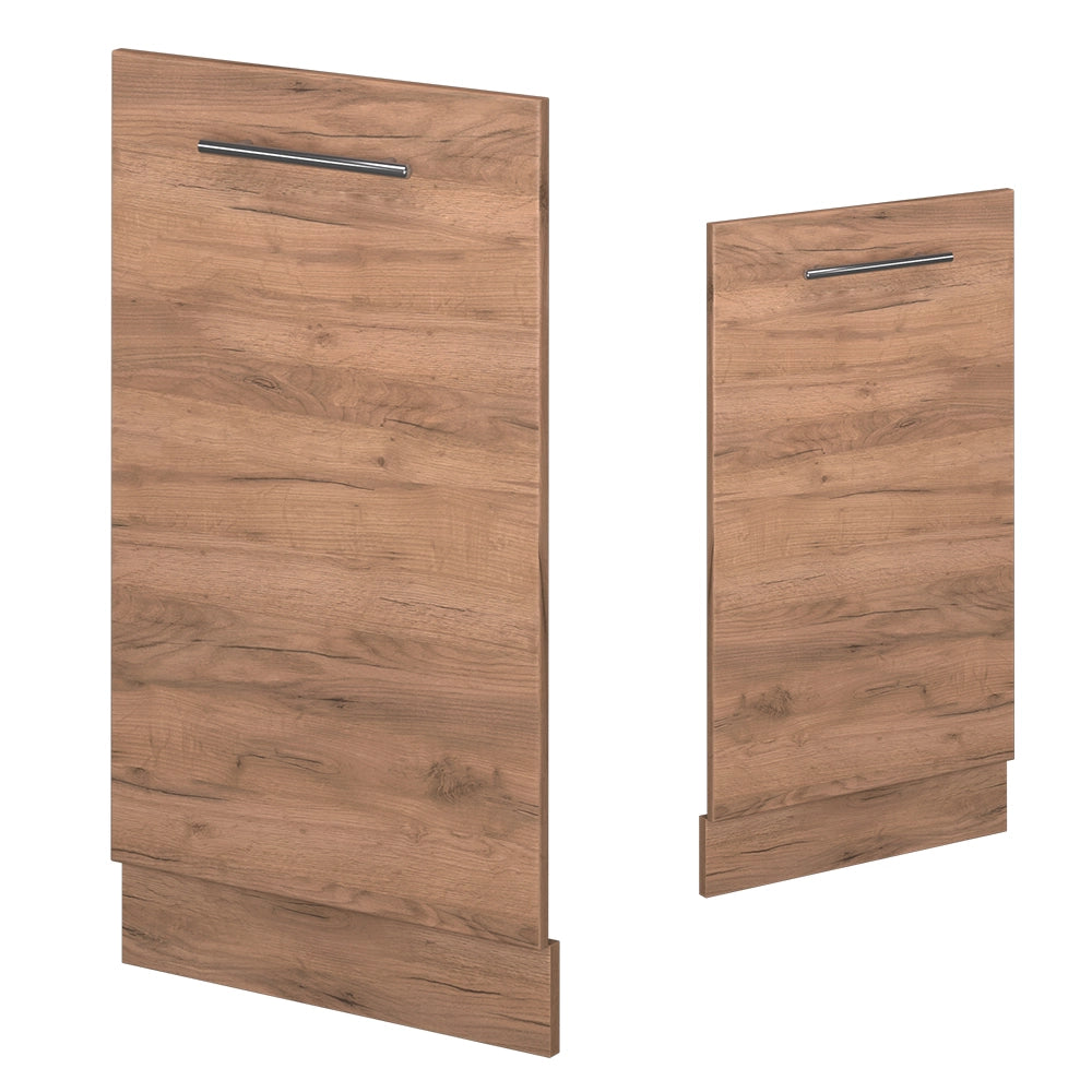 Vicco Pannello frontale della lavastoviglie Quercia dorata 45 cm , PL Antracite