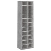 Scarpiera | Mobile per scarpe Grigio Cemento 54x34x183 cm in Truciolato