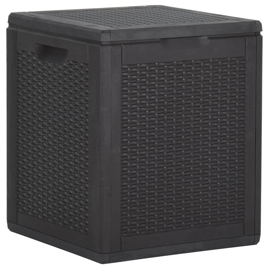 Baule da giardino da 90 litri rattan nero 02_0013052
