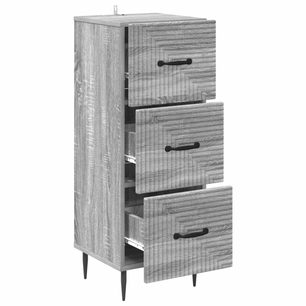 Mobile con Cassetti Grigio Sonoma 33 x 34,5 x 89,5 cm 894851