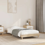 Giroletto senza Materasso Rovere Sonoma 75x190 cm in Truciolato 832104