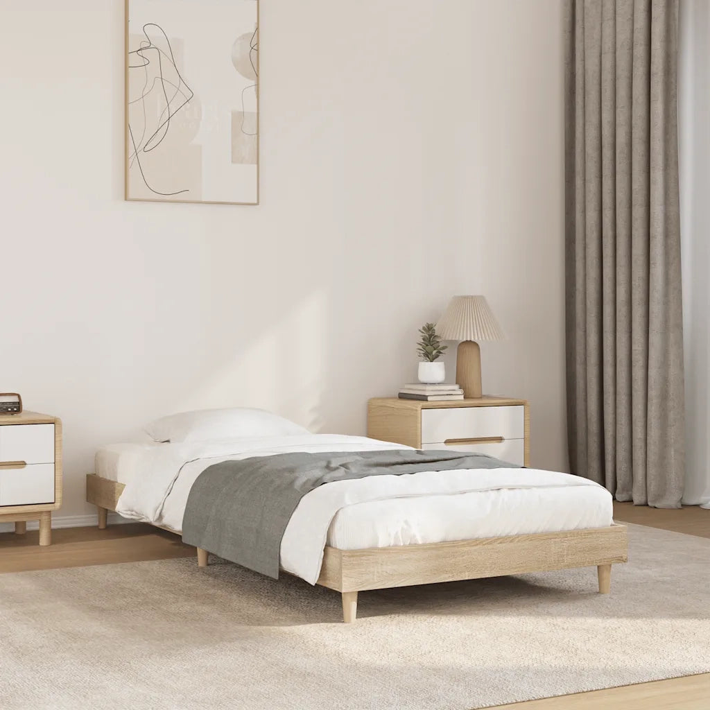 Giroletto senza Materasso Rovere Sonoma 75x190 cm in Truciolato 832104