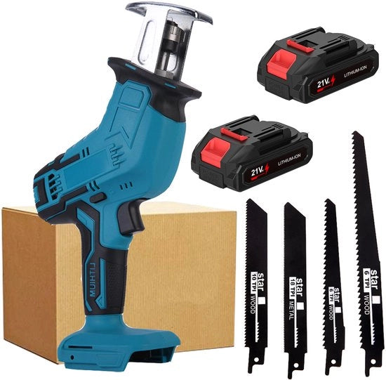 Zaag elettrica - Senza filo - Manuale - Velocità variabile - Batteria Makita