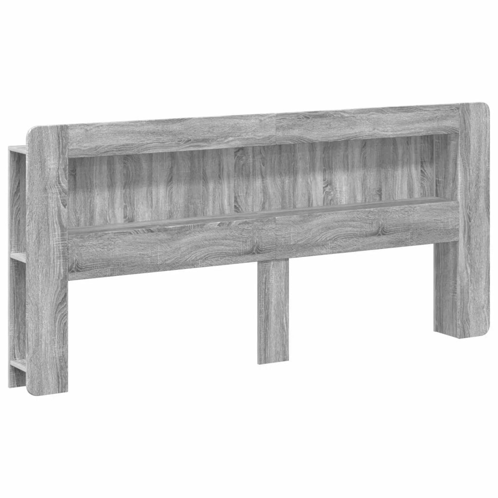 Testata del letto Grigio Sonoma Legno ingegnerizzato 8001297
