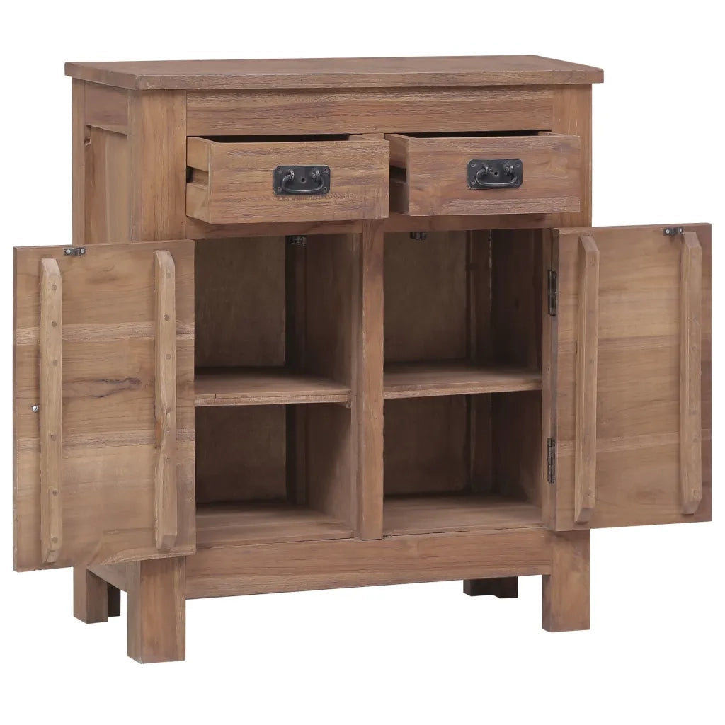 Credenza 65x30x75 cm in Legno Massello di Teak cod mxl 56697