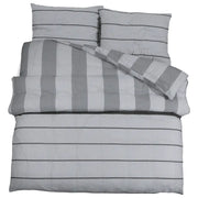 Set Copripiumino Grigio 155x220 cm in Cotone CFW8142317