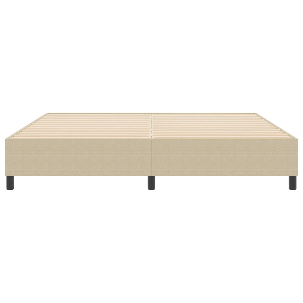 Letto Box Spring Verde Chiaro Grigio 200x200 cm Tessuto a Coste