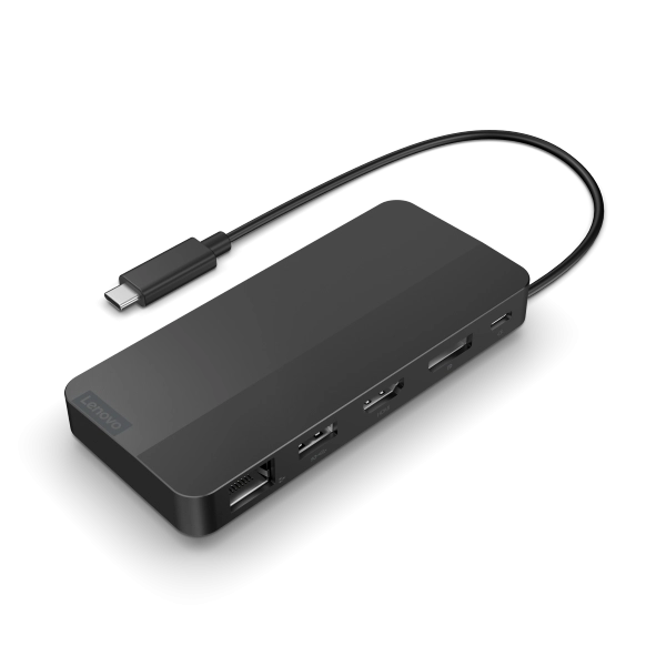 Lenovo 40B90000WW replicatore di porte e docking station per laptop Cablato USB 3.2 Gen 1 (3.1 Gen 1) Type-C Nero