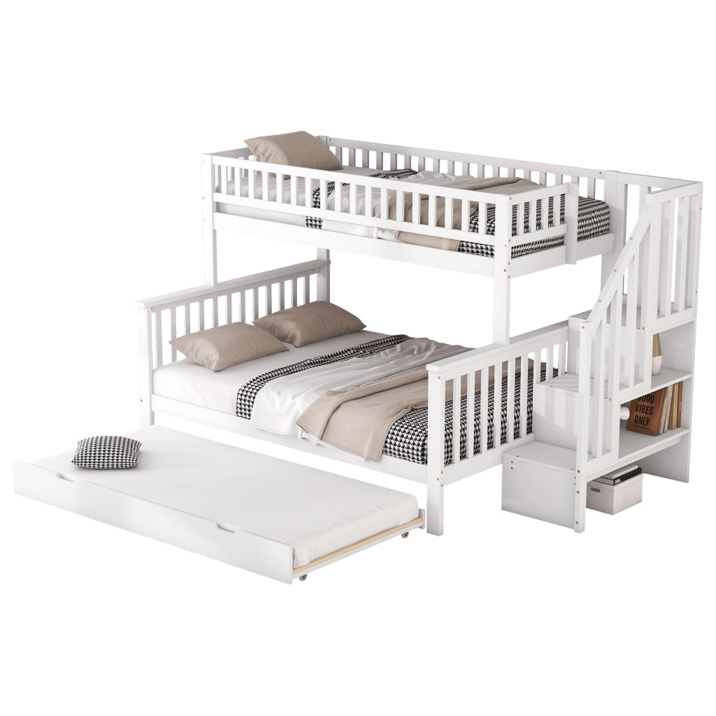 Letto a castello funzione contenitore pino 90x200 140x200 cm