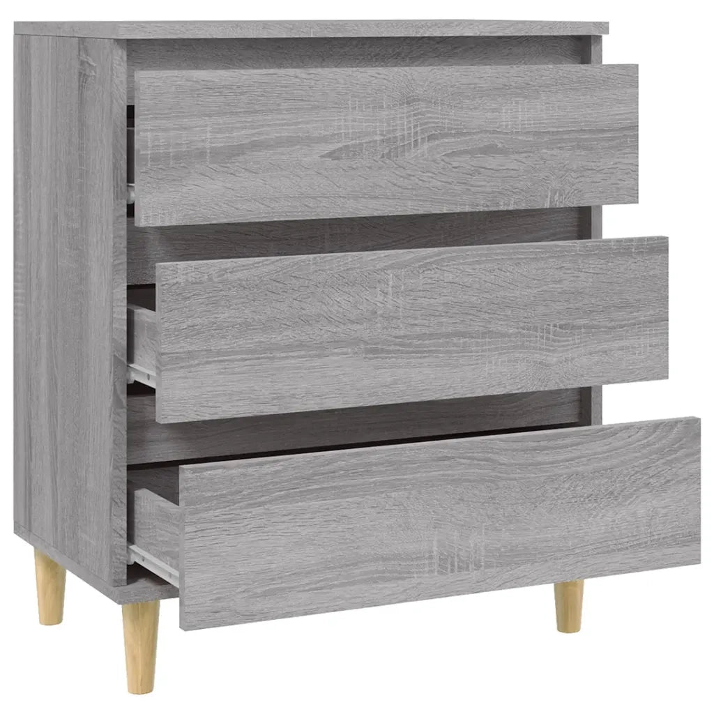 Credenza Grigio Sonoma 60x35x70 cm in Legno Multistrato 823046
