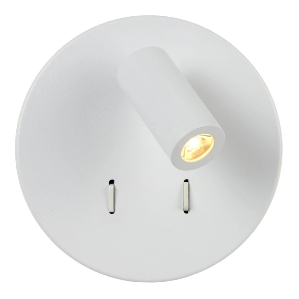 Lucide Bentjer applique bianca LED 6W 3000K IP20 metallo