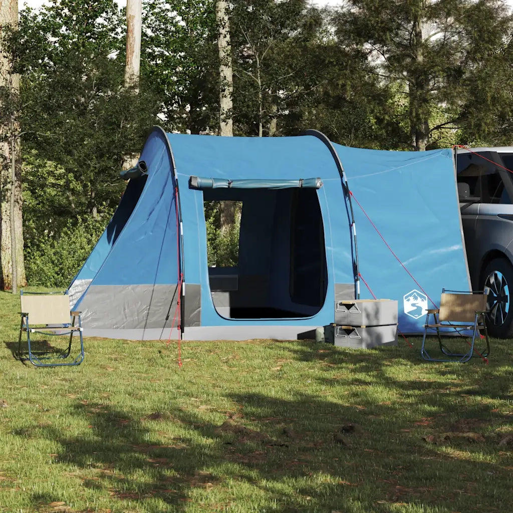 Tenda da Campeggio per Auto per 2 Persone Blu Impermeabile
