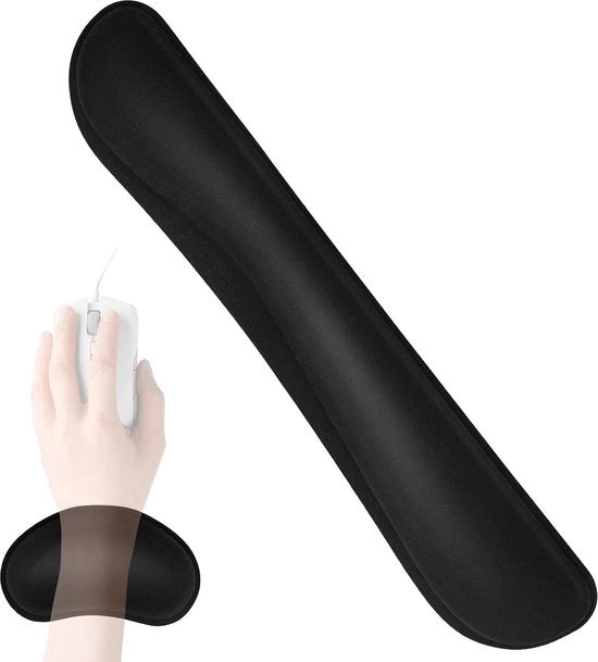 Supporto per polso e mano in silicone con guaina di schiuma di alta densità - Antiscivolo - Allevia il dolore - Mani e polsi