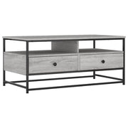 Tavolino da salotto | Tavolino da caff¨¨ | Tavolino da Soggiorno Grigio Sonoma 100x51x45cm Legno Multistrato